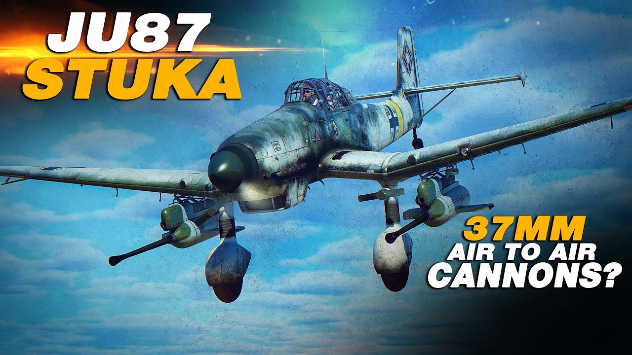 Превращение 37-мм пушек в пушки класса «воздух-воздух» на Ju87 Stuka | Ил-2 Штурмовик Великие бит...