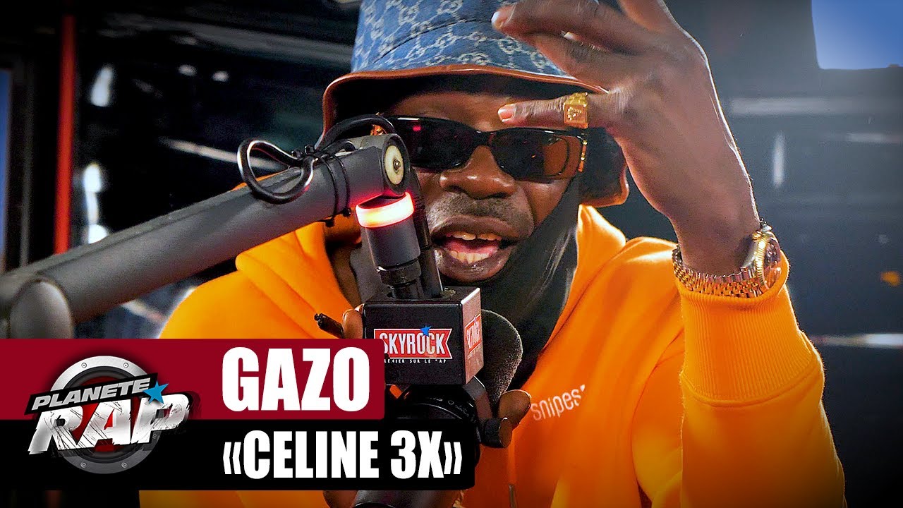 Gazo - CELINE 3X avec les BACKS de TIAKOLA ! #PlanèteRap