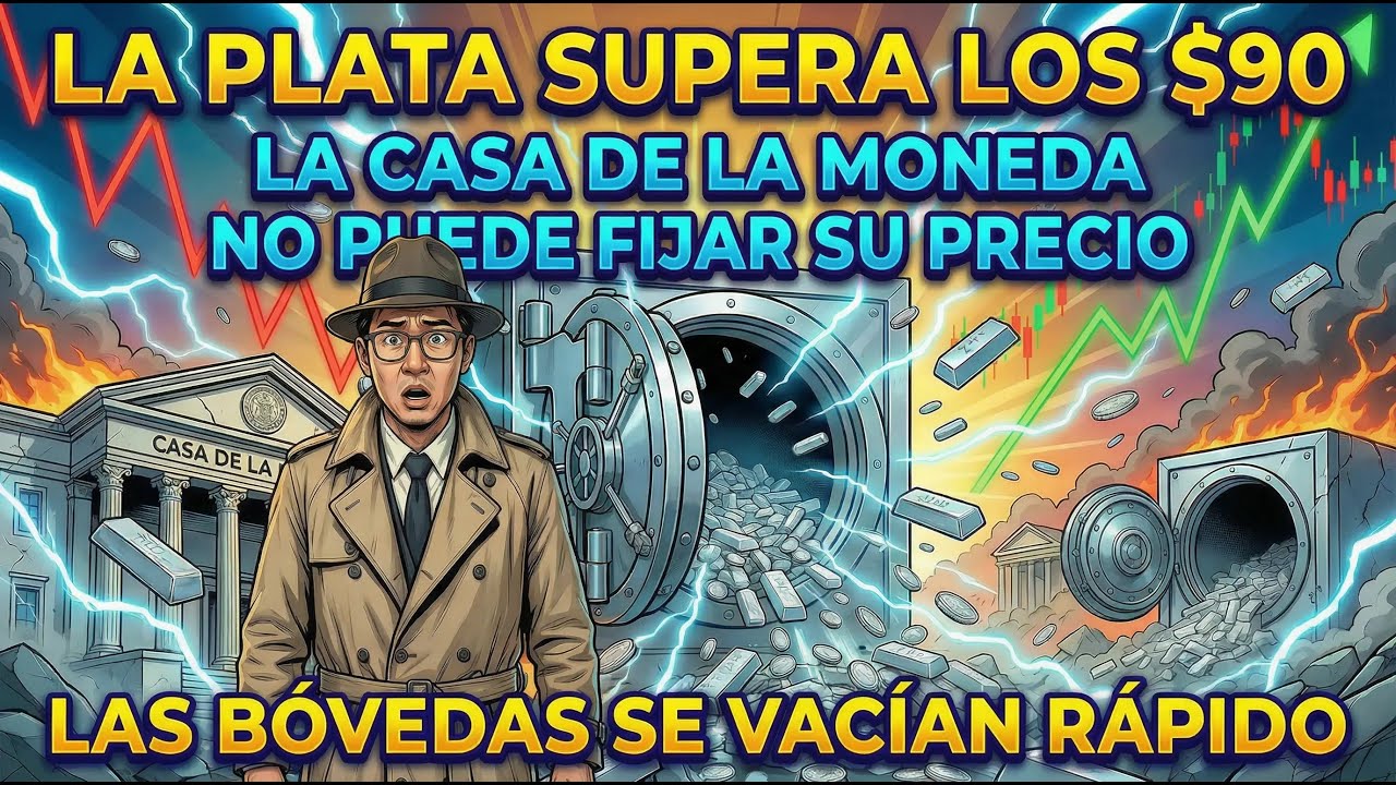 ES OFICIAL: La plata supera $90 y la Casa de la Moneda cierra (Modo Crisis) | "Precio bajo revisión"