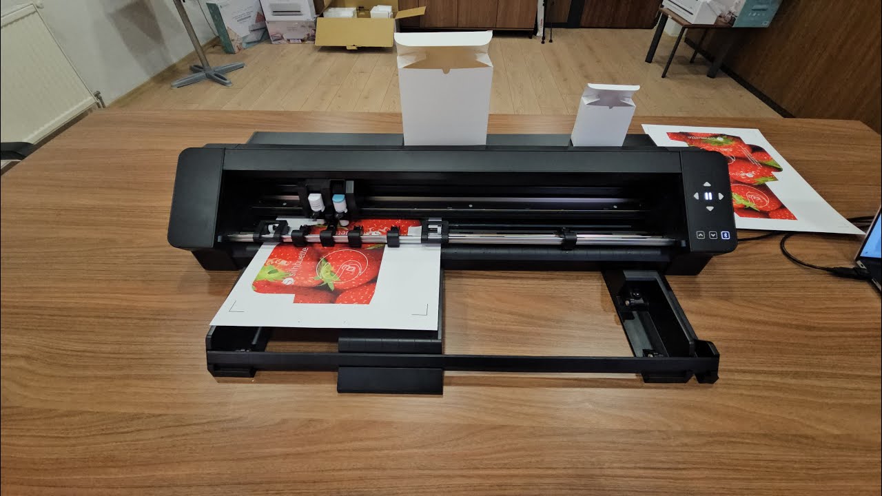 Silhouette Cameo Pro Mk2 ile Karton Kutu Üretimi (350gm/m2) #kartonkesim #kutukesim