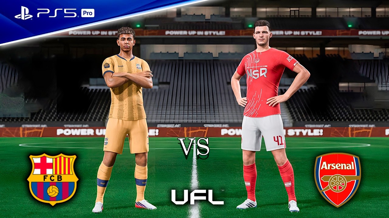 UFL 27 - Барселона vs Арсенал Чемпионат UFL 2027 [PS5 Pro] 4К Полный Матча