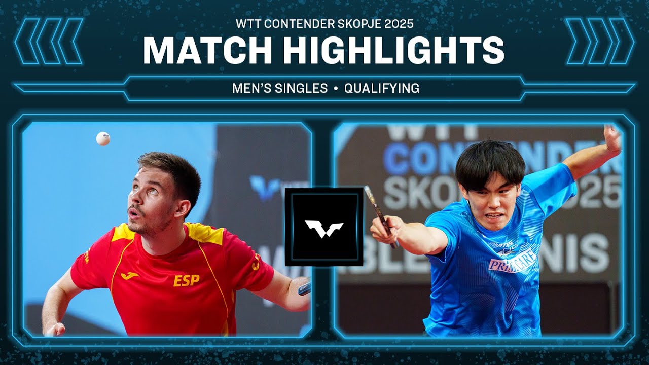 Jo Yokotani vs Rafael De Las Heras | MS Qual | WTT Contender Skopje 2025