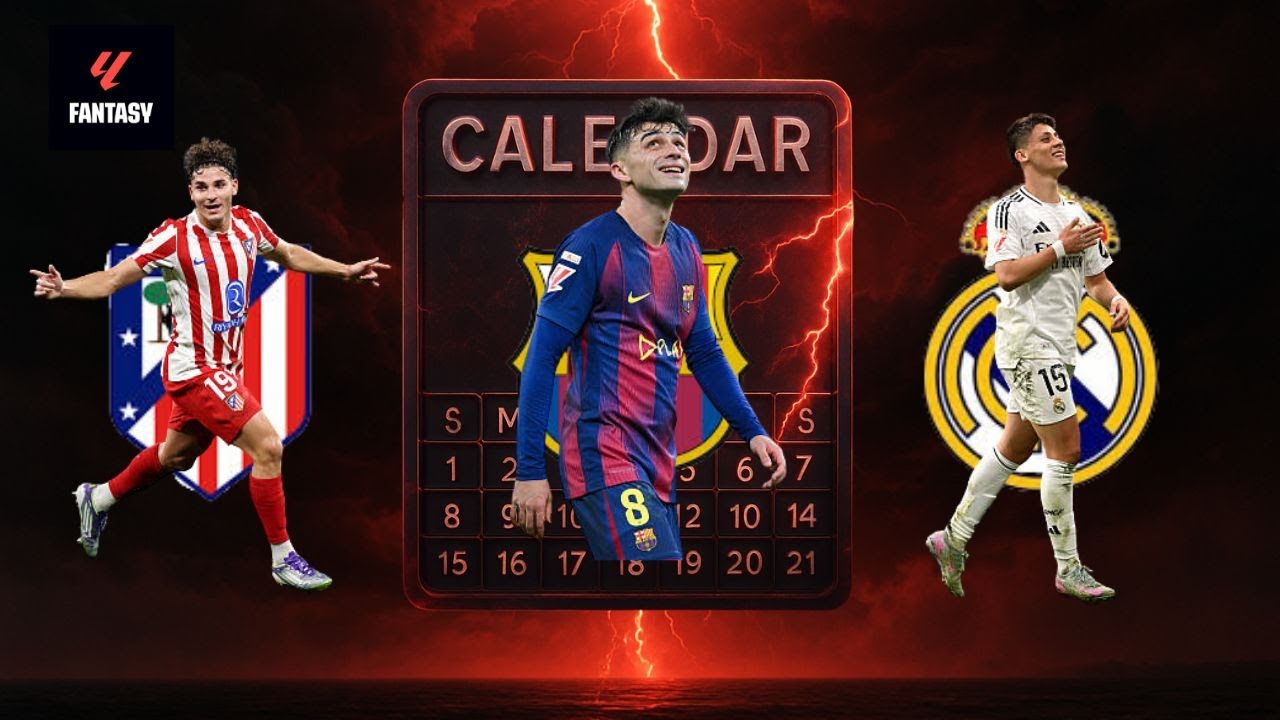 LOS MEJORES Y PEORES EQUIPOS FANTASY PARA las jornadas 21,21,23 y 24 | ANÁLISIS CALENDARIO 25/26