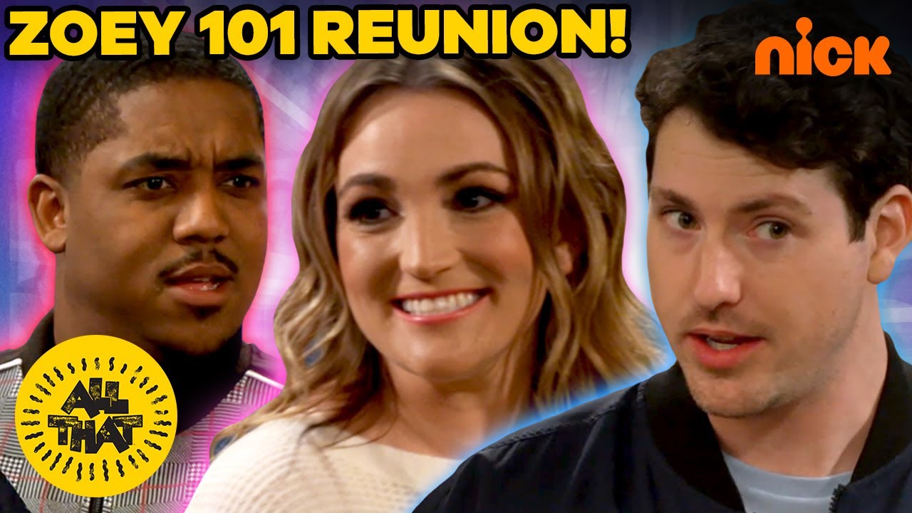 Zoey 101 Reunion On All That! Ft. Jamie Lynn Spears & Full Cast  | All That