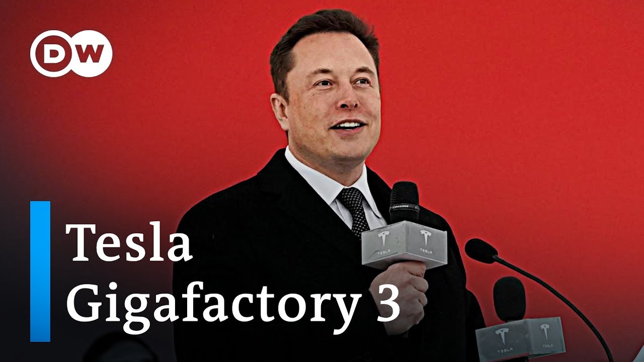Tesla begins construction of new gigafactory in Shanghai | DW News