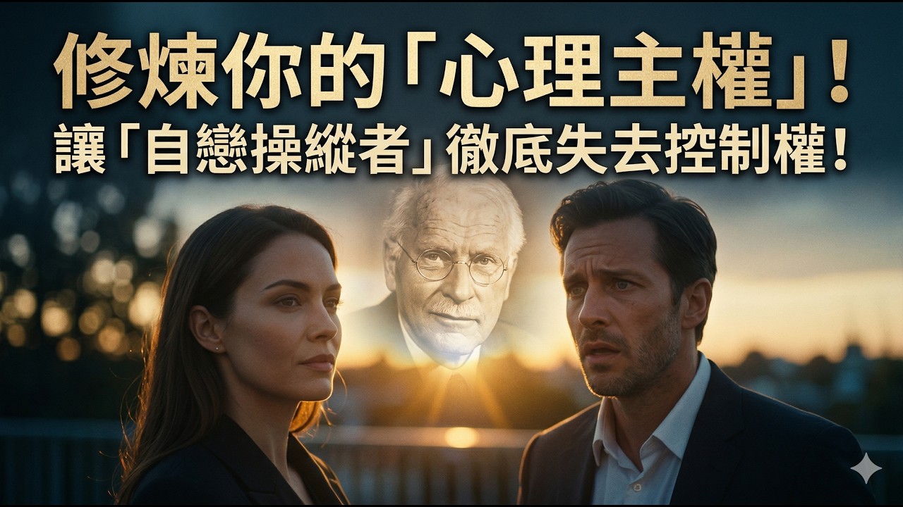 別再當他的「情緒海綿」 ! 修煉「心理主權」的 3 大階段：教你如何優雅地轉身，讓自戀操縱者徹底失去控制權 !