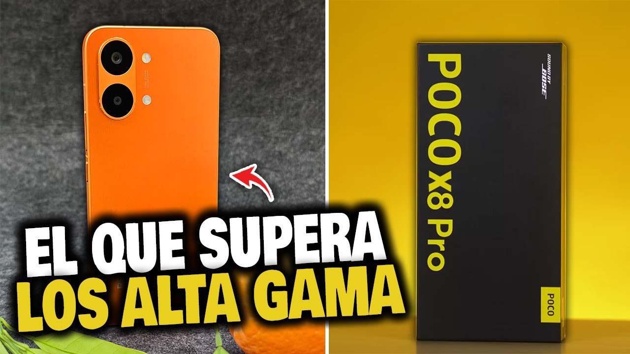 POCO X8 PRO MAX La BESTIA que PROMETE DESTRUIR el MERCADO de TELÉFONOS 🚀