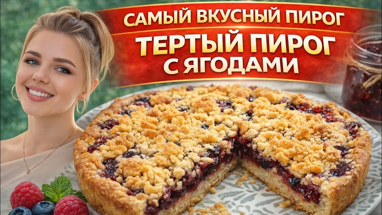 Тёртый пирог, который всегда получается идеальным