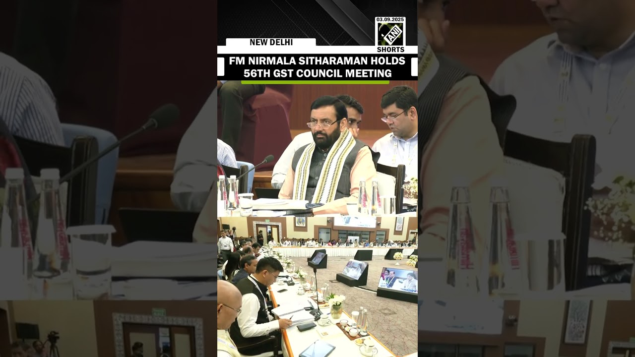Union Finance Minister Nirmala Sitharaman holds 56th GST Council meeting in Delhi