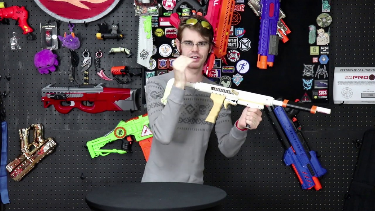 HomeMade Nerf Gun: SNAP Carbine Rifle