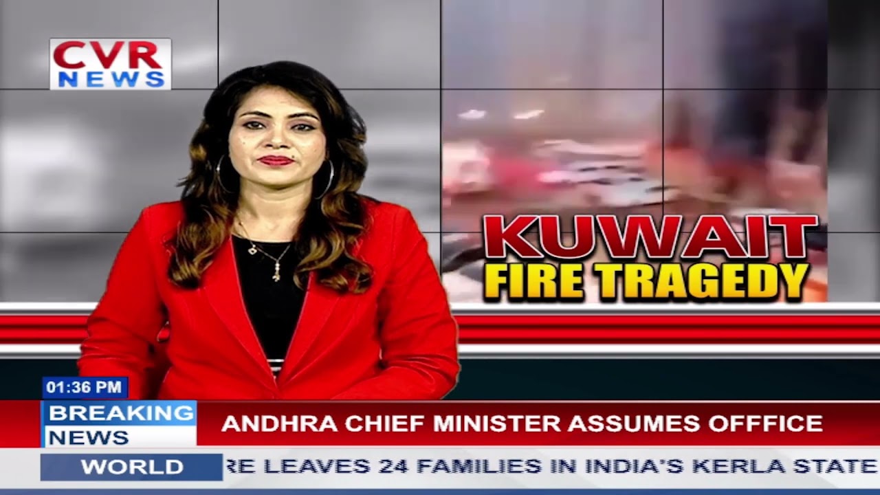 Huge fire in Kuwait... | CVR ENGLISH