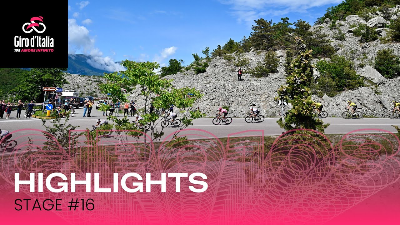 Giro d'Italia 2025 | Stage 16: Highlights