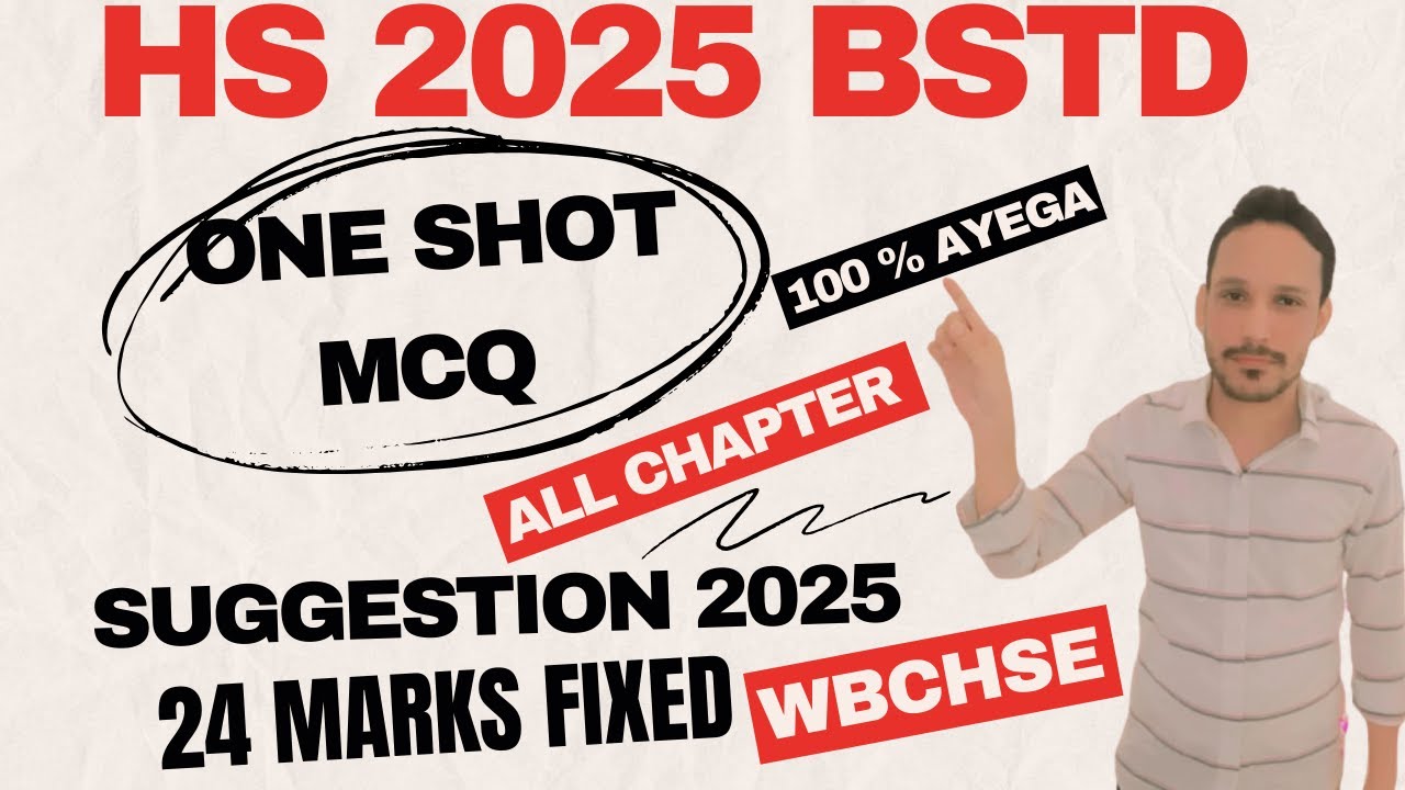 HS 2025 Business Studies MCQ Suggestion | wbchse class 12 bstd MCQ suggestion 2025 |@s.hasanclasses