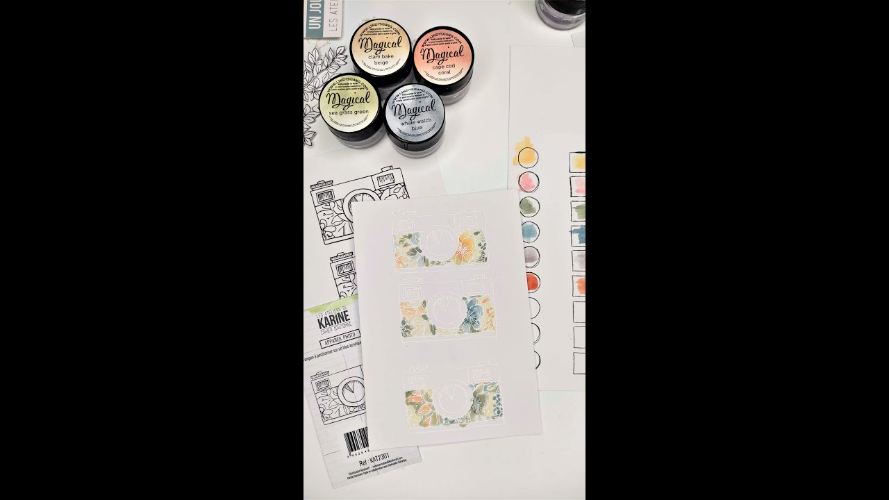 Colorisation tampon aux Magicals @lindysgang