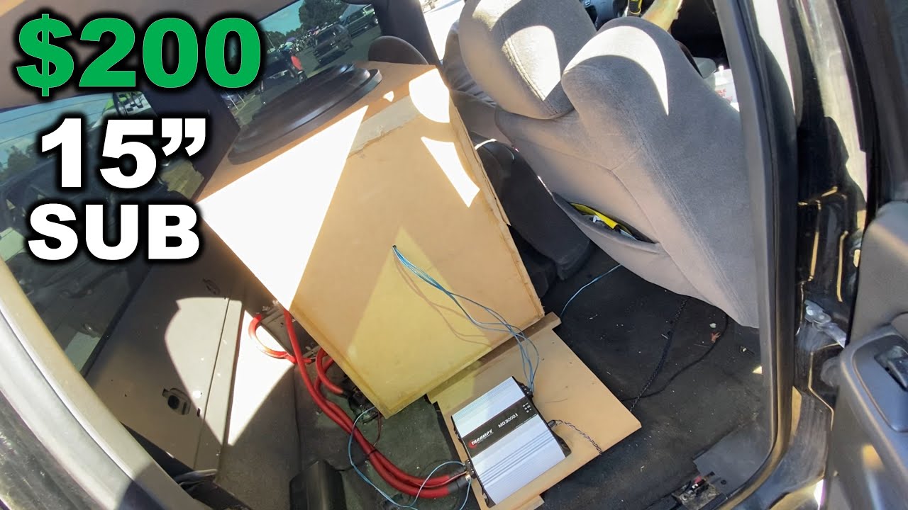 BUDGET 15 INCH SUBS GET IMPRESSIVELY LOUD!