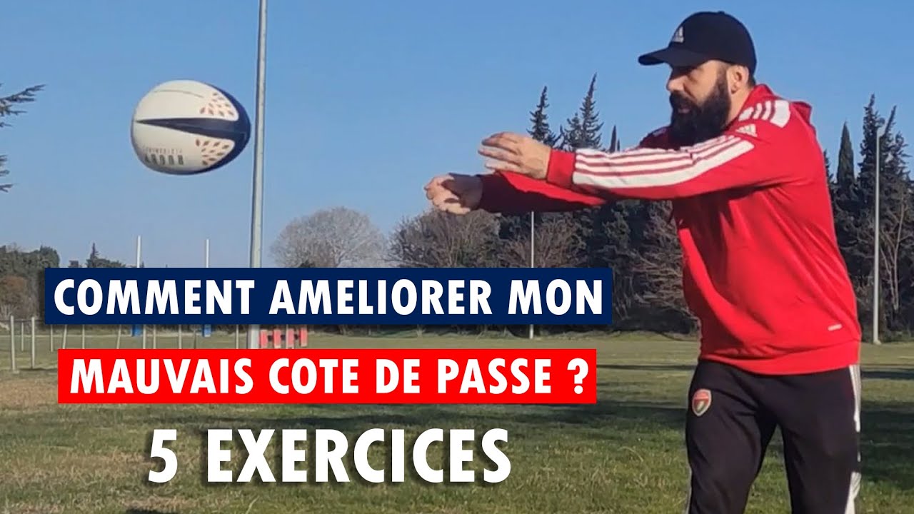 🏉 [RUGBY] 🤔 COMMENT AMELIORER MA PASSE DE RUGBY ❓ mauvais côté 😬