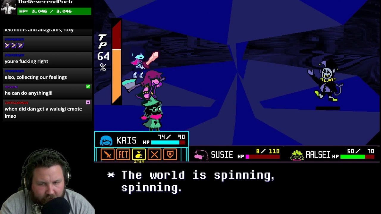 Blind Drunk Jevil Fight - Delta Rune