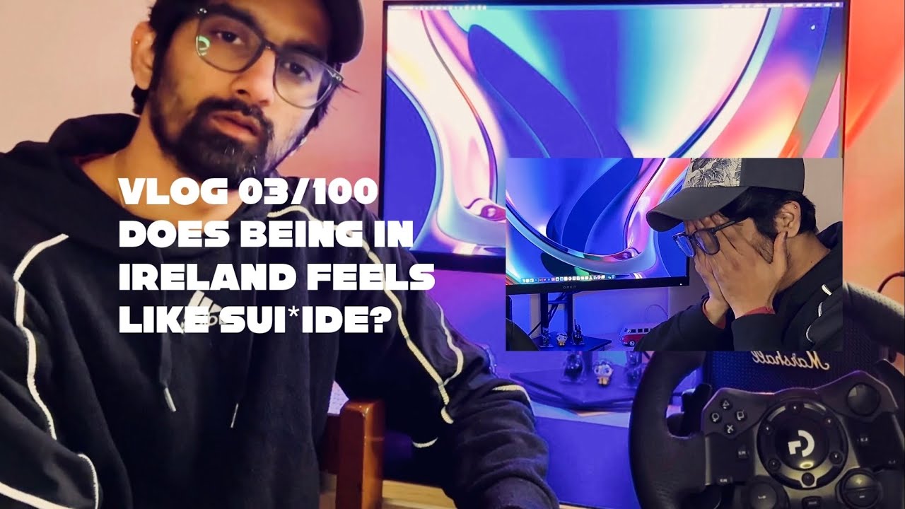 VLOG 03/100 | DOES BEING IN IRELAND FEELS LIKE SUI*IDE? @theabmvlogs #feelings #dublin #ireland 