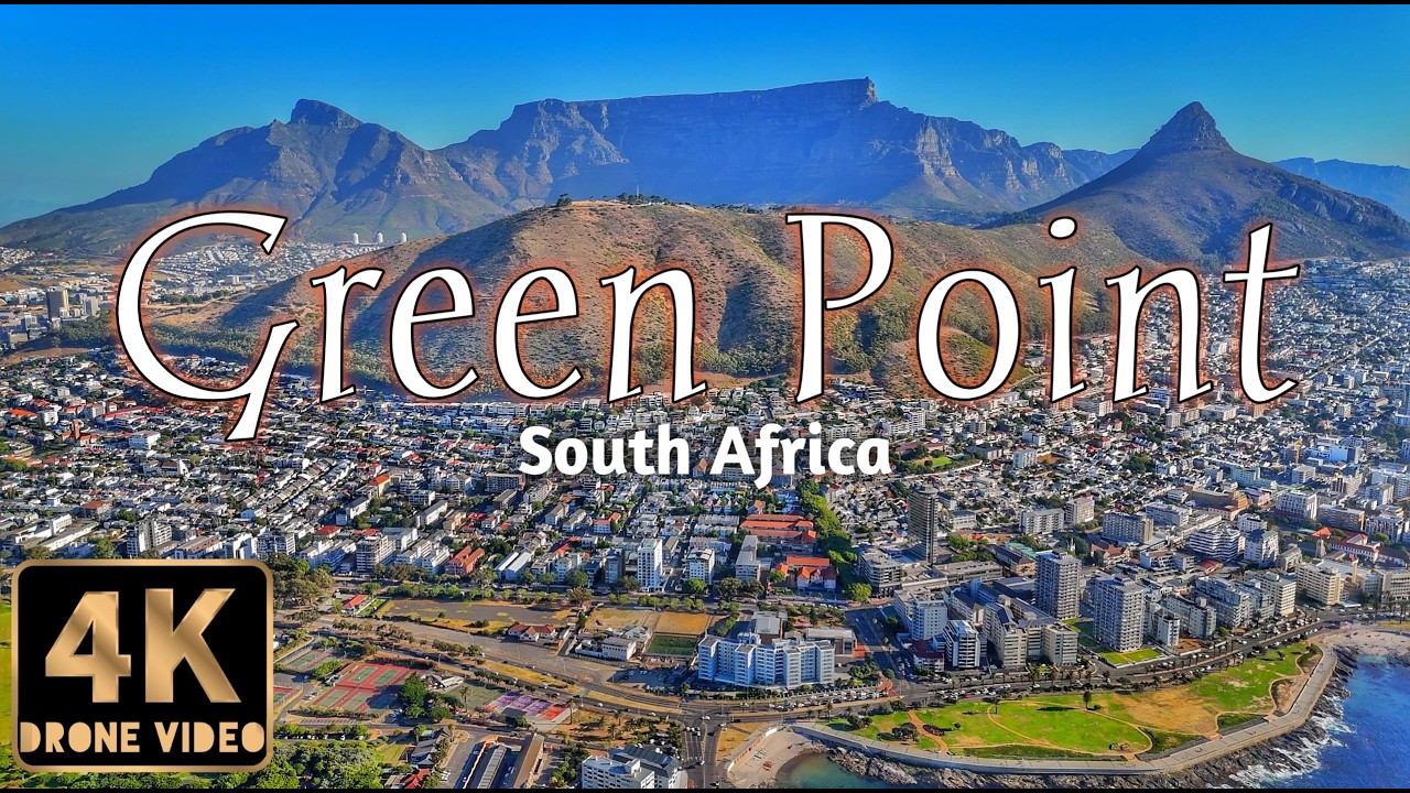 Green Point & Sea Point 4K HDR Drone Tour | Cape Town, South Africa