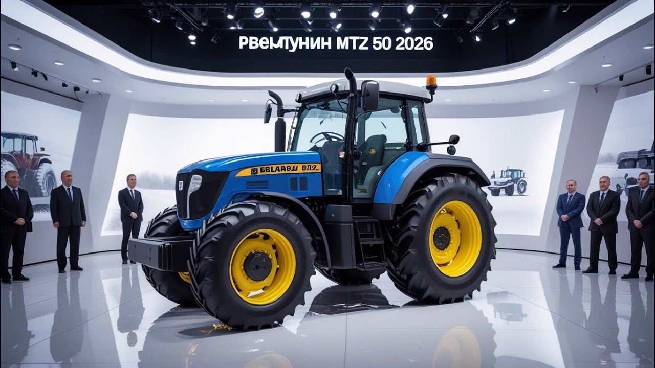 🚜 Belarus MTZ 50 2026 — Полный обзор легендарного трактора | Двигатель, Кабина, Мощность