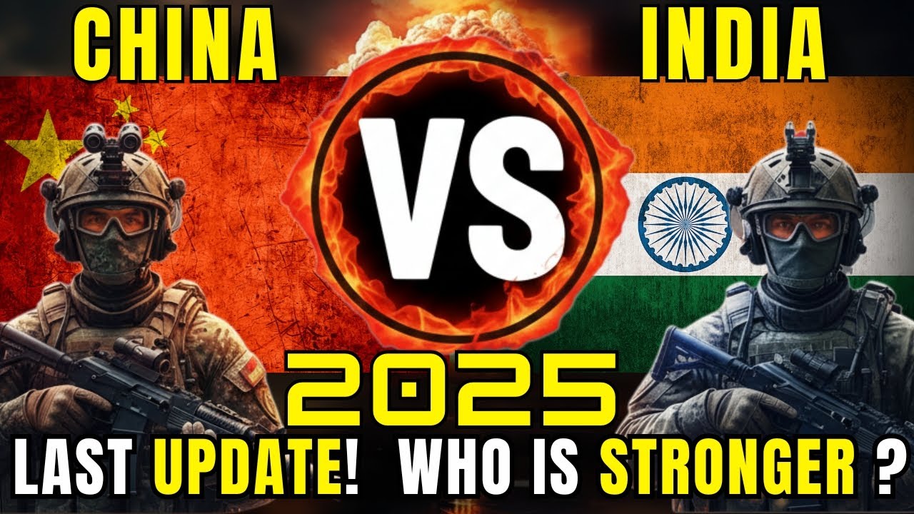 China 🇨🇳 vs 🇮🇳 India Military Power 2025 &ndash; You Won&rsquo;t Believe These Military Numbers! 🇮🇳⚔️🇨🇳