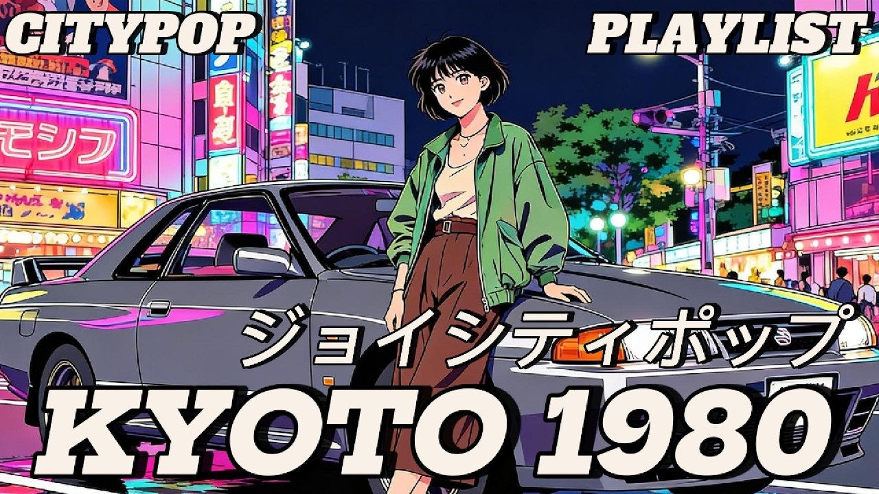 🌃 Falling in Love Under Kyoto Lights — Romantic CityPop — Japanese City Pop Playlist ジョイシティポップ Vol.3