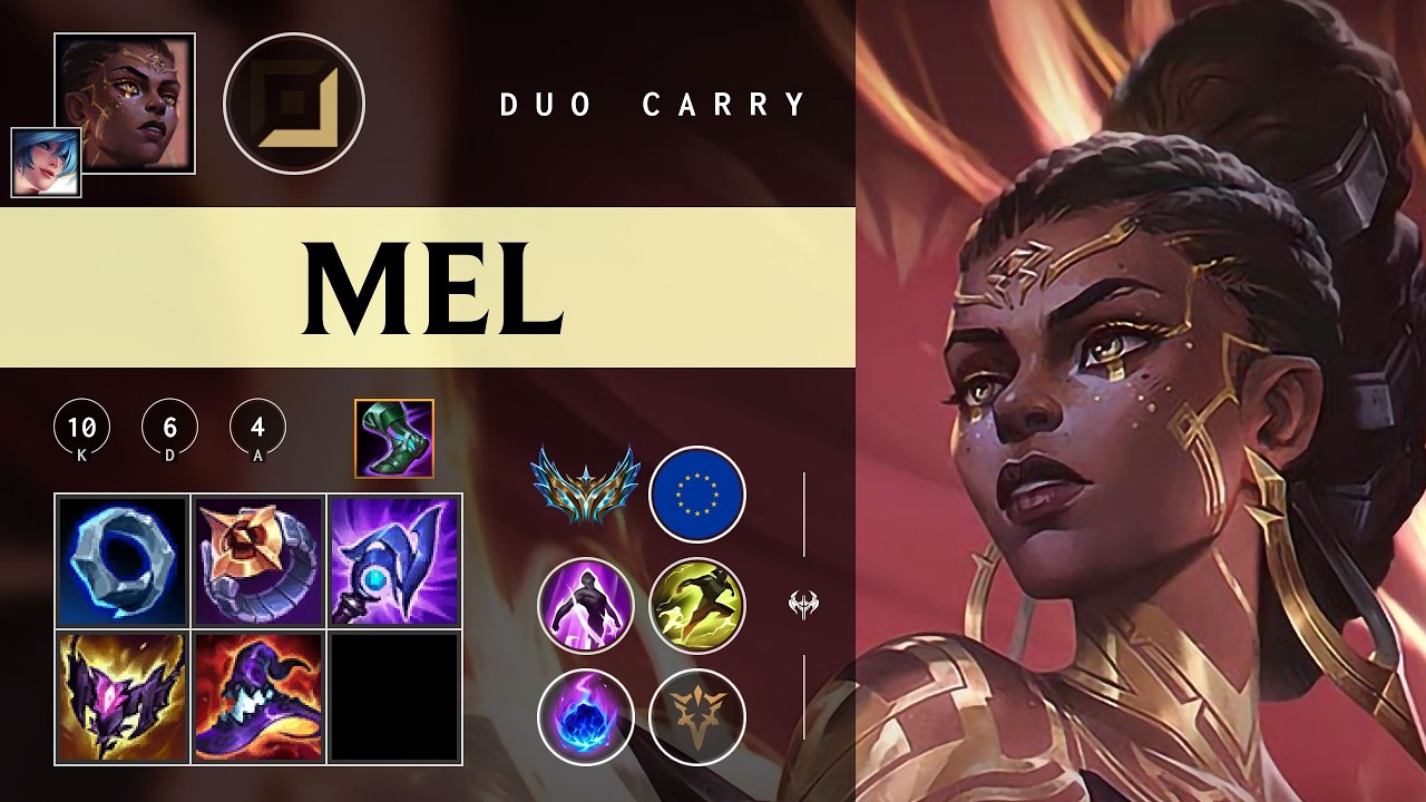 Mel Carry vs Senna - EUW Challenger Patch 26.05