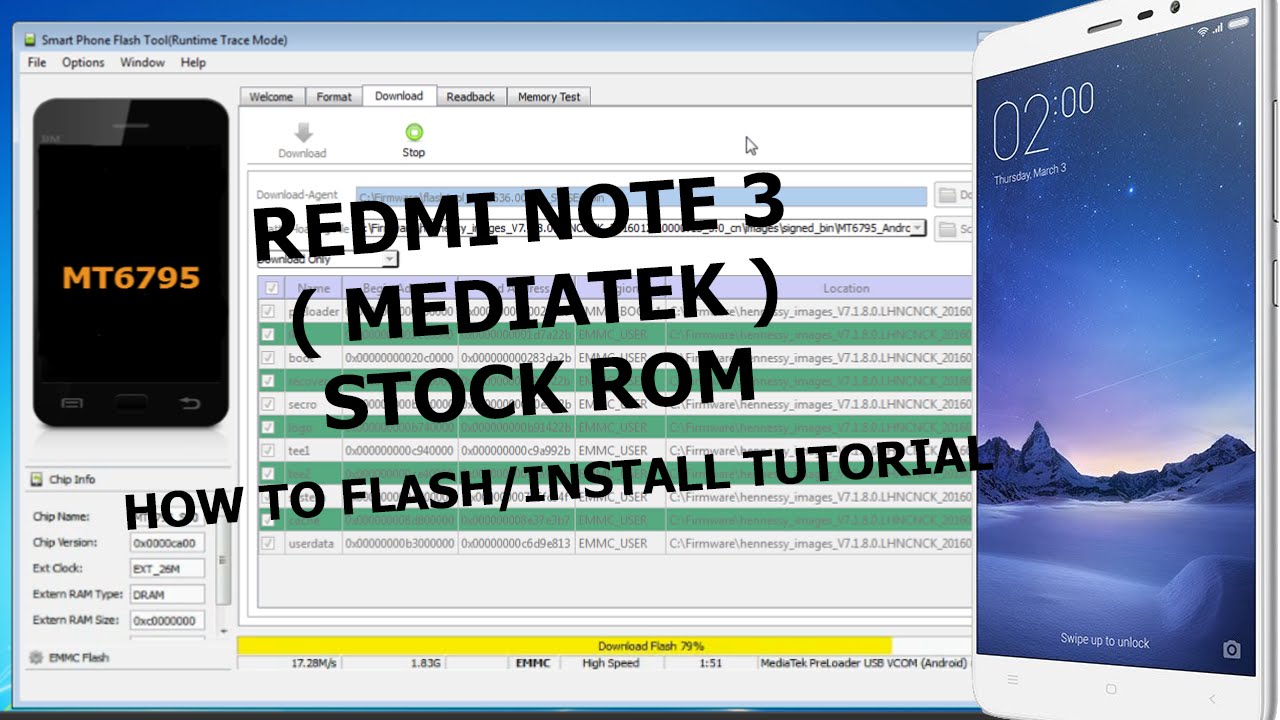 Redmi Note 3 (MediaTek) Stock Rom | How To Flash/Install Stock Rom on Redmi Note 3