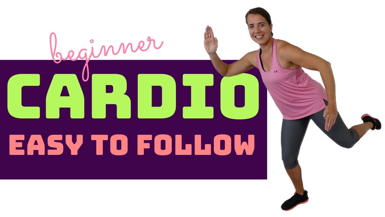 30 Minute Beginners Cardio Workout – Low Impact and No Jumping Cardio Exercises – Knee Friendly