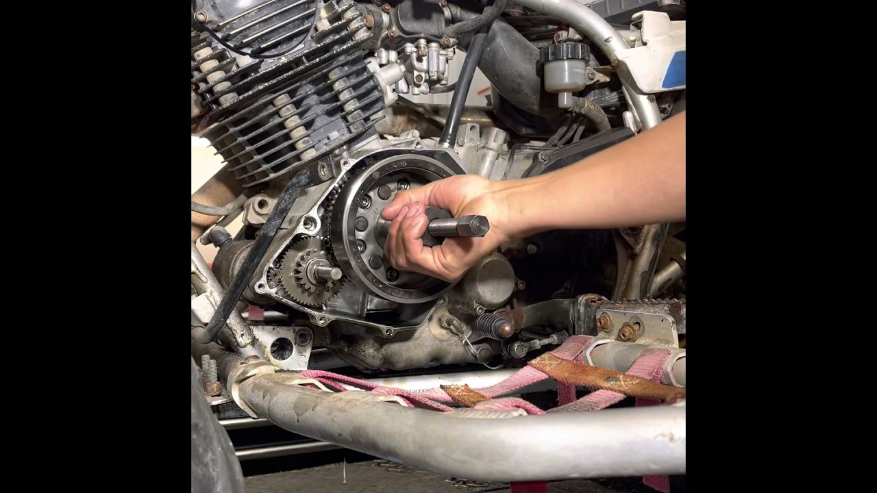 How To Replace the Starter Clutch on a Yamaha Warrior 350