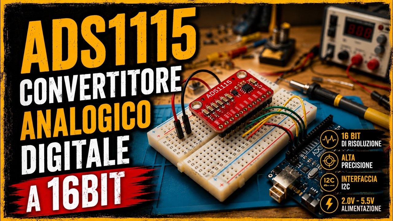 ADS1115 - Convertitore Analogico Digitale a 16bit