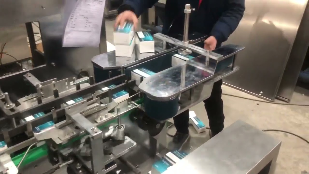 Automatic Nasopharyngeal Swab Cartoning Machine