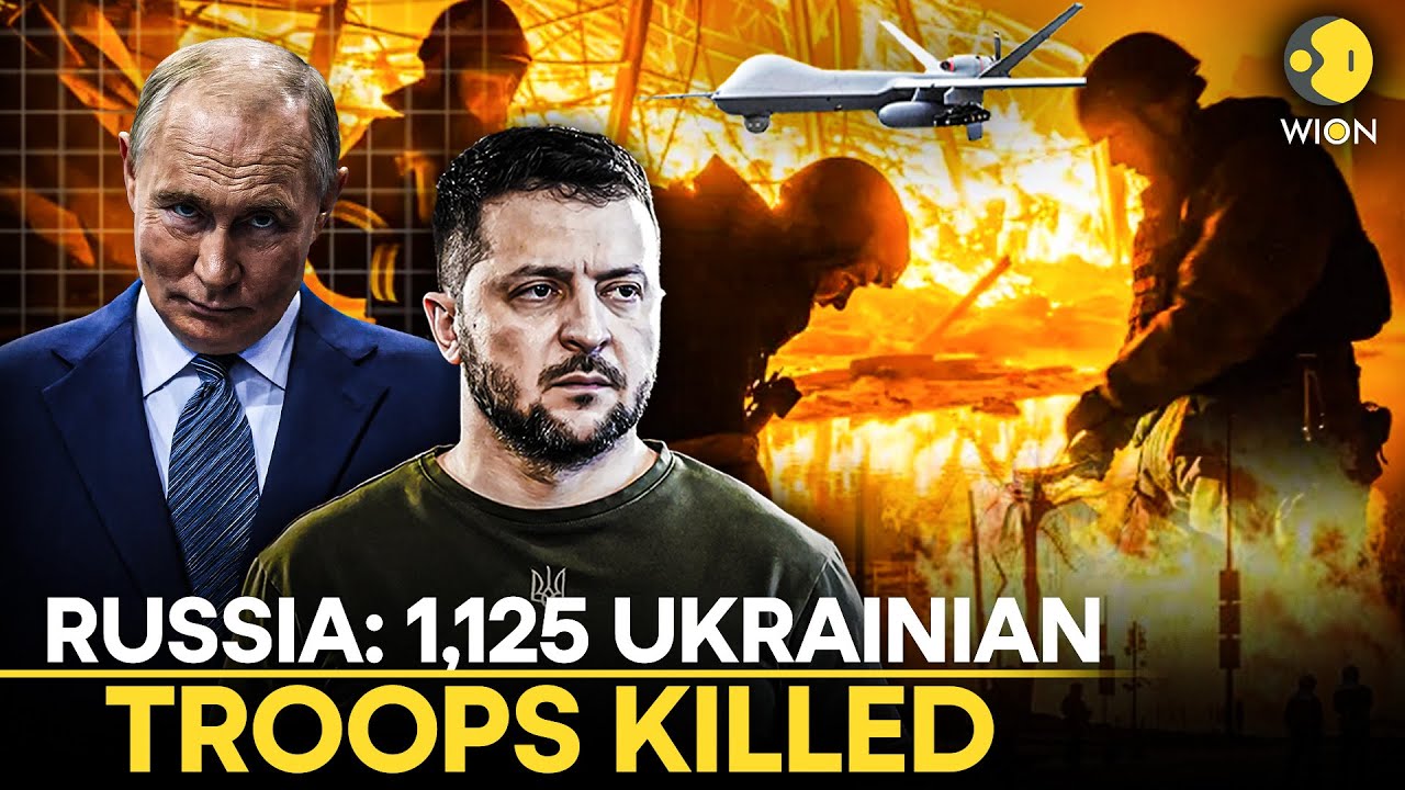Russia-Ukraine War LIVE: Russia Says 1,125 Ukrainian Troops Killed in 24 Hours | WION