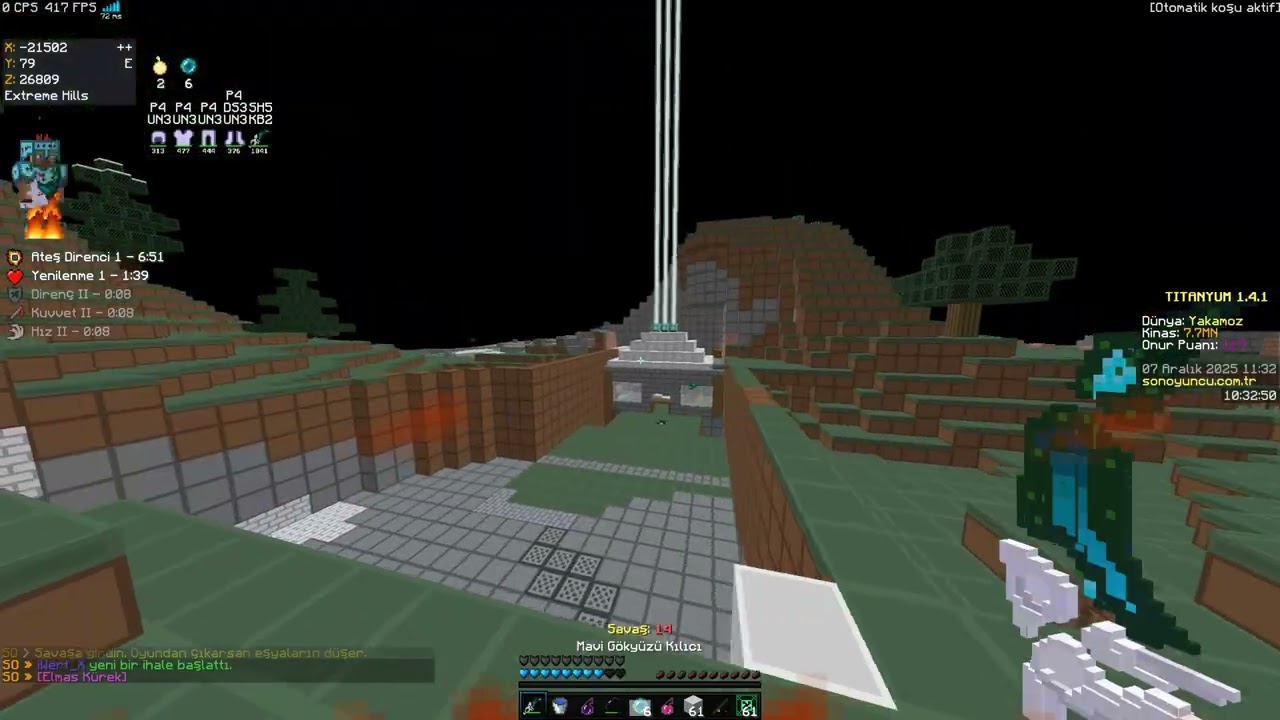 sonoyuncu titanyum g&uuml;ncel hile