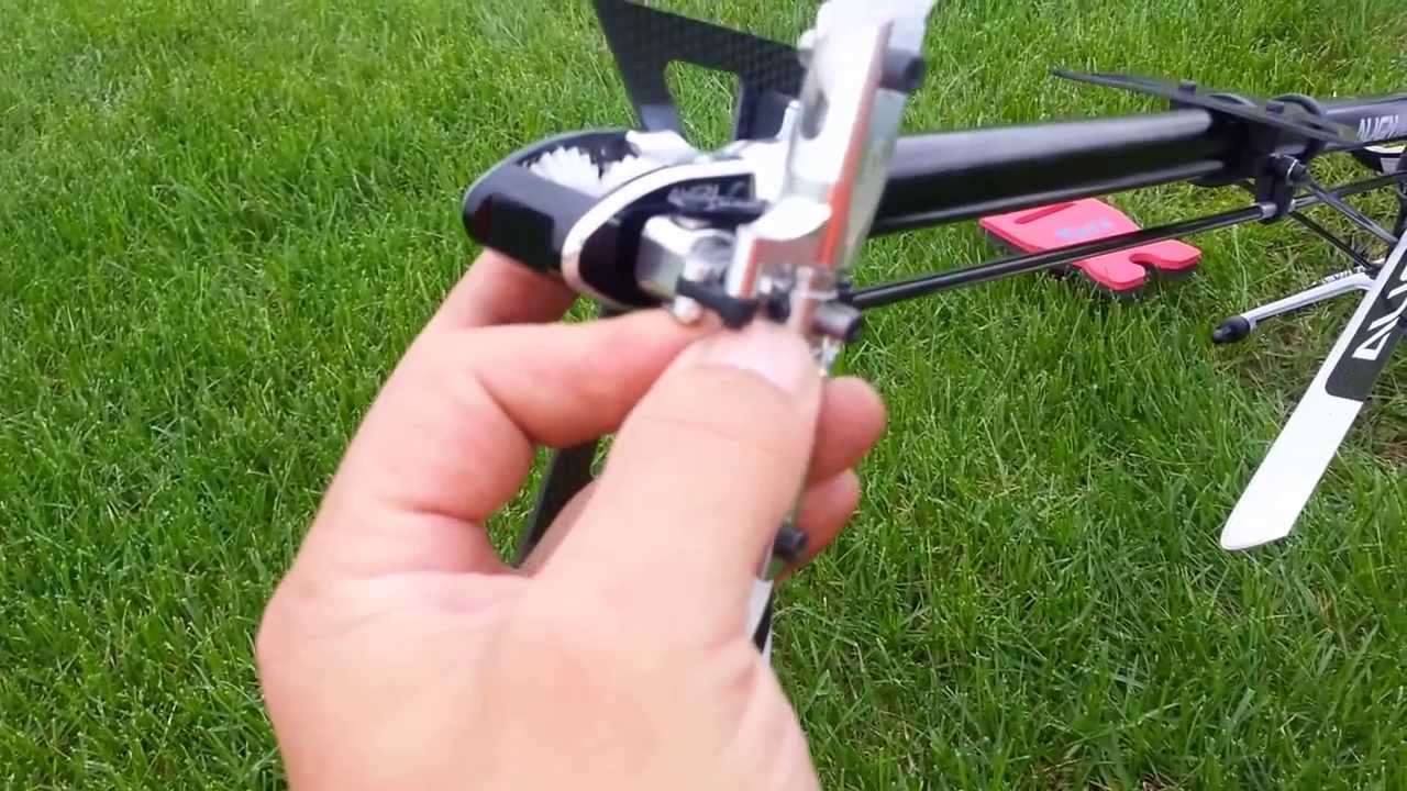 Trex 550 DFC crash...