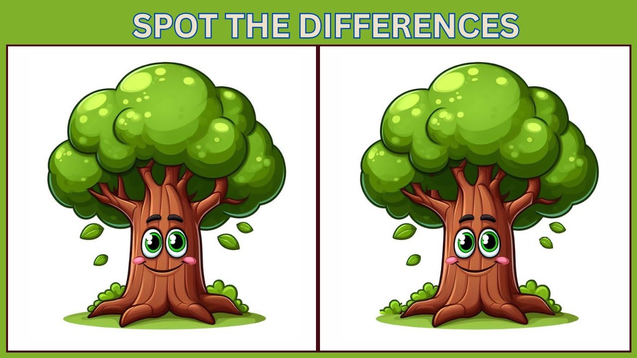Spot the 3 Differences | 10 Brain Teasers to Test Your IQ