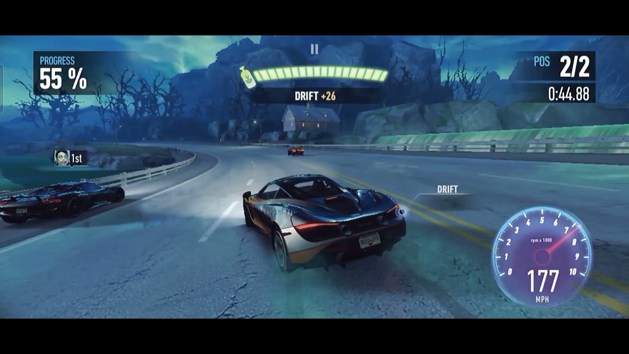 NFS No Limits | McLaren 720s last race