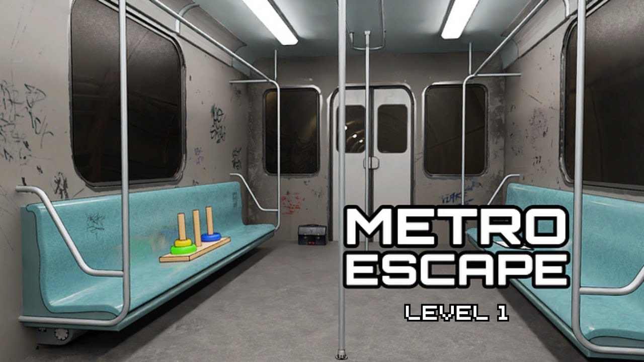Metro Escape - Level 1 ✅ Solución paso a paso