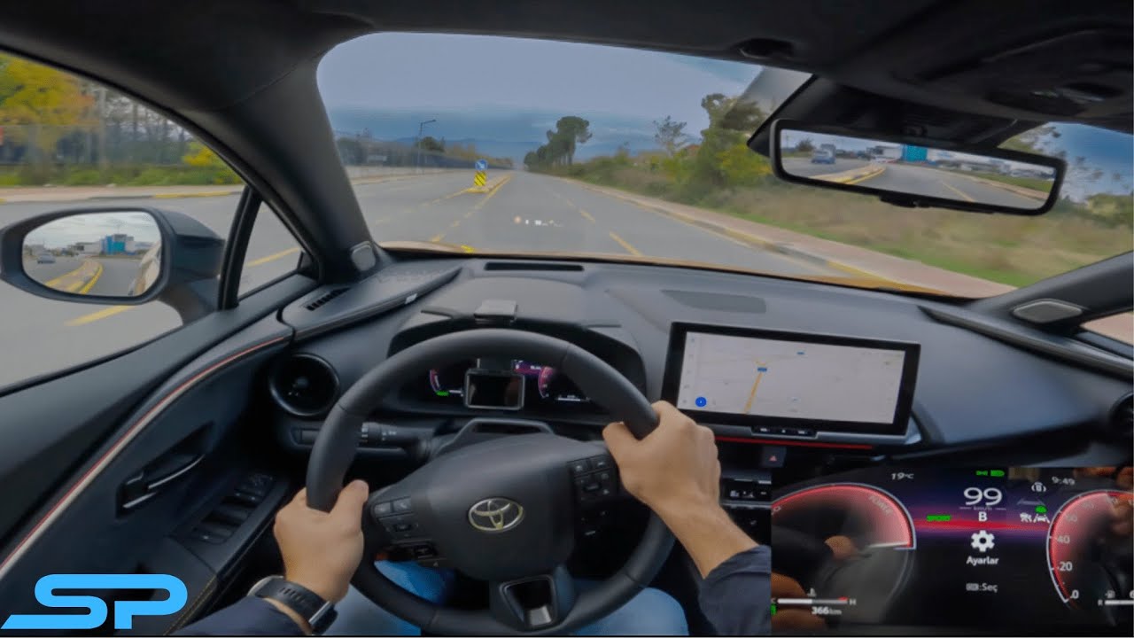 2024 TOYOTA C-HR HYBRID - POV Test Drive I 4K