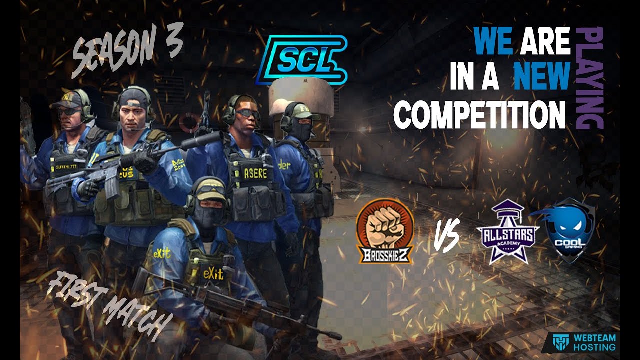 🔴 [CS:GO] SCLeague Season 3 - cooL AllStars vs Brosskiez (de_nuke)