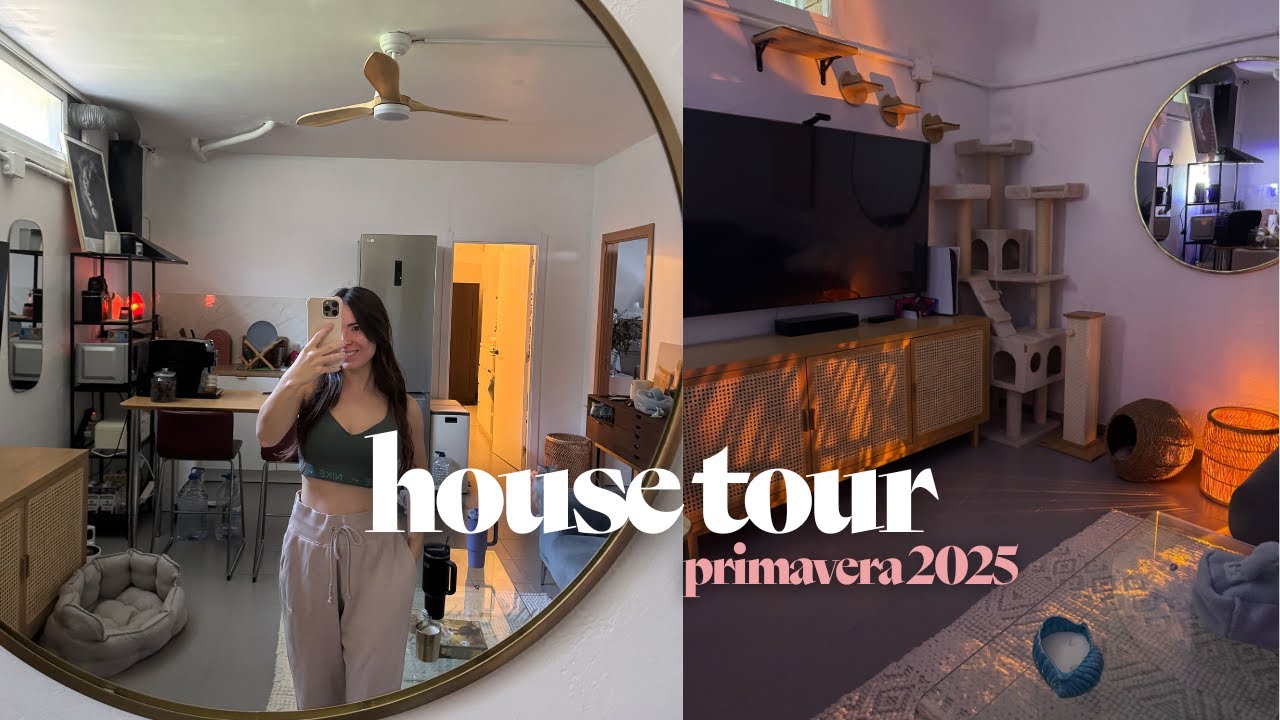 house tour | así ha quedado la transformación del garaje como mi nuevo piso, primavera 2025