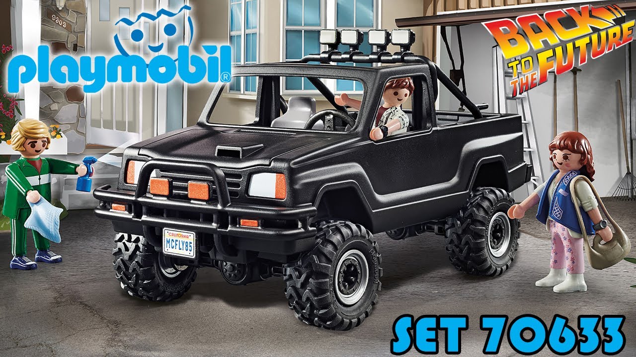 Playmobil  SET 70633 Marty's Pick Up Truck   Zurück in die Zukunft  + GEWINNSPIEL  !!!