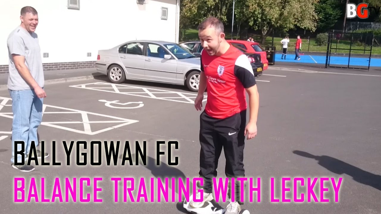 Ballygowan FC - Balance Training with Leckey