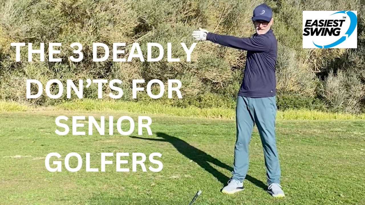 Senior golfers: break these rules to gain distance.