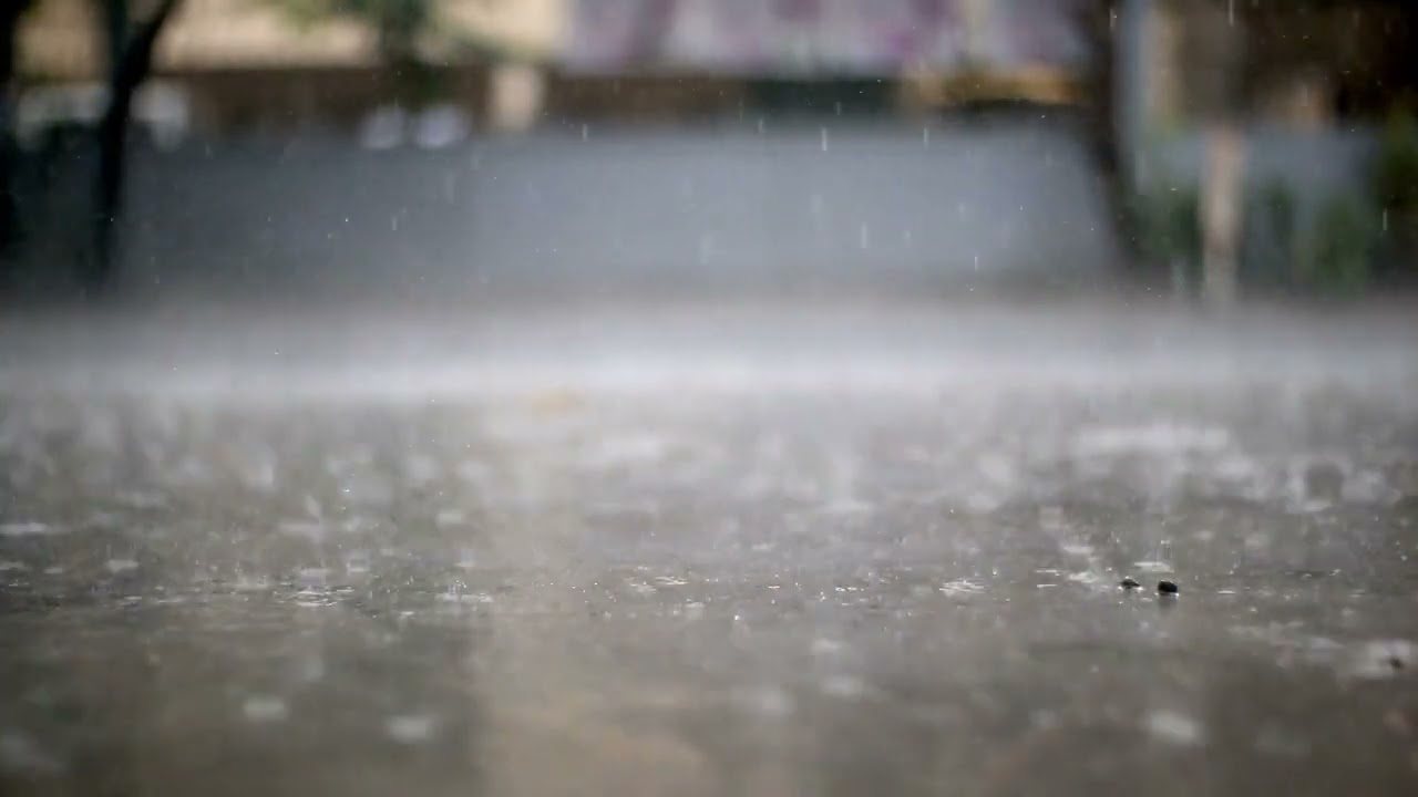 3 hour rain video to help you relax! 😮 💨😌