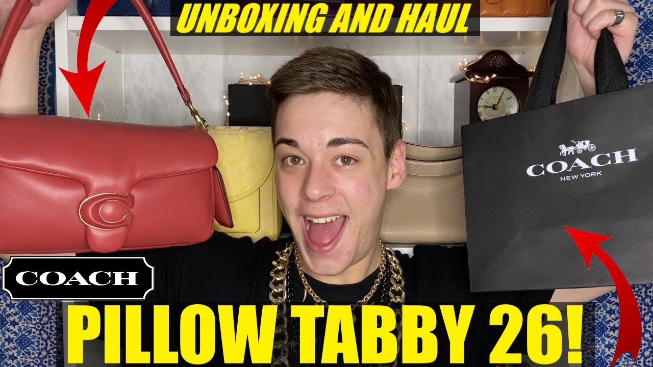 Coach Pillow Tabby 26 Unboxing AND Coach Outlet/Retail HAUL!