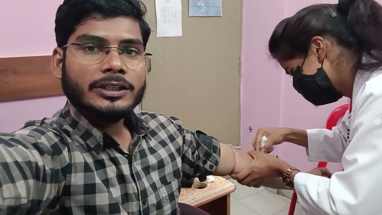 दोस्तों मैं अपना ब्लड टेस्ट करवा रहा हूं#viralvedio2026 #morning #facebookpostシ 