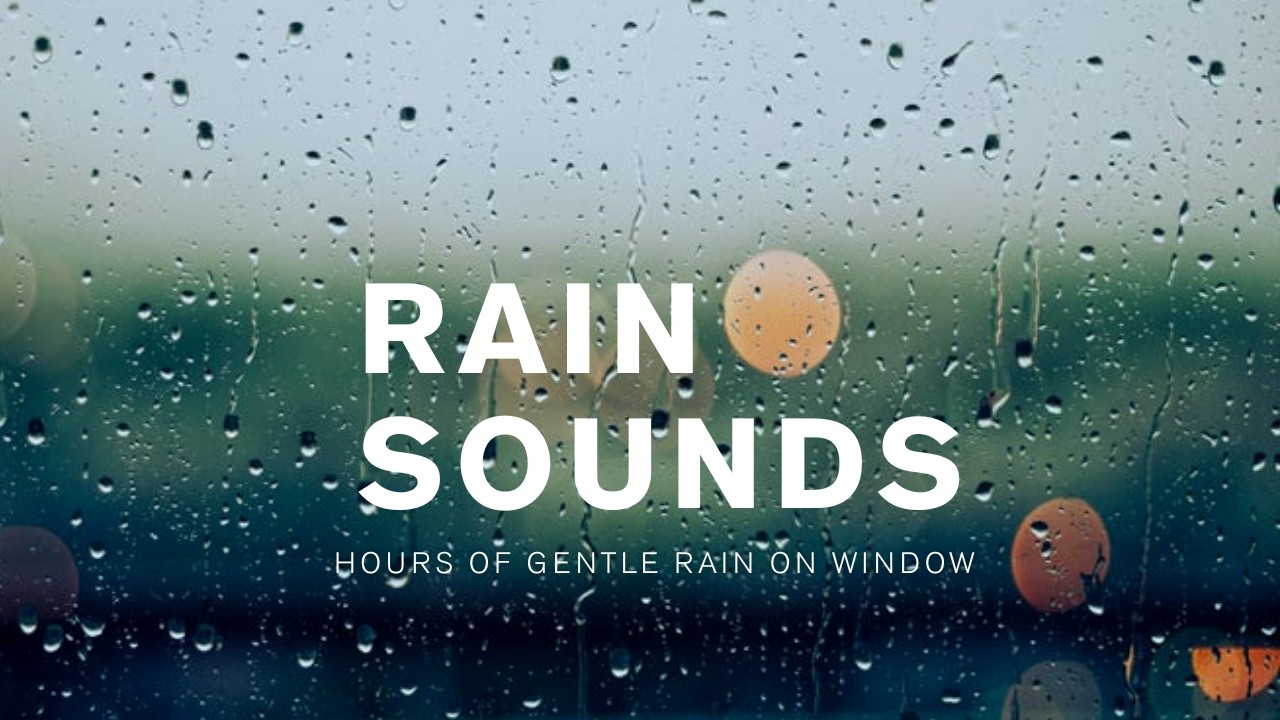 🌧️ Beautiful Cozy Bedroom Rain Sounds for Deep Sleep & Relaxation 🛏️✨