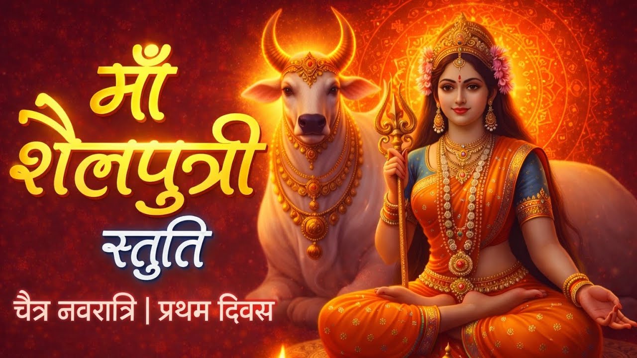 माँ शैलपुत्री स्तुति | Navratri Special 2026 | Navratri Day 1 Bhajan | Blessings & Peace