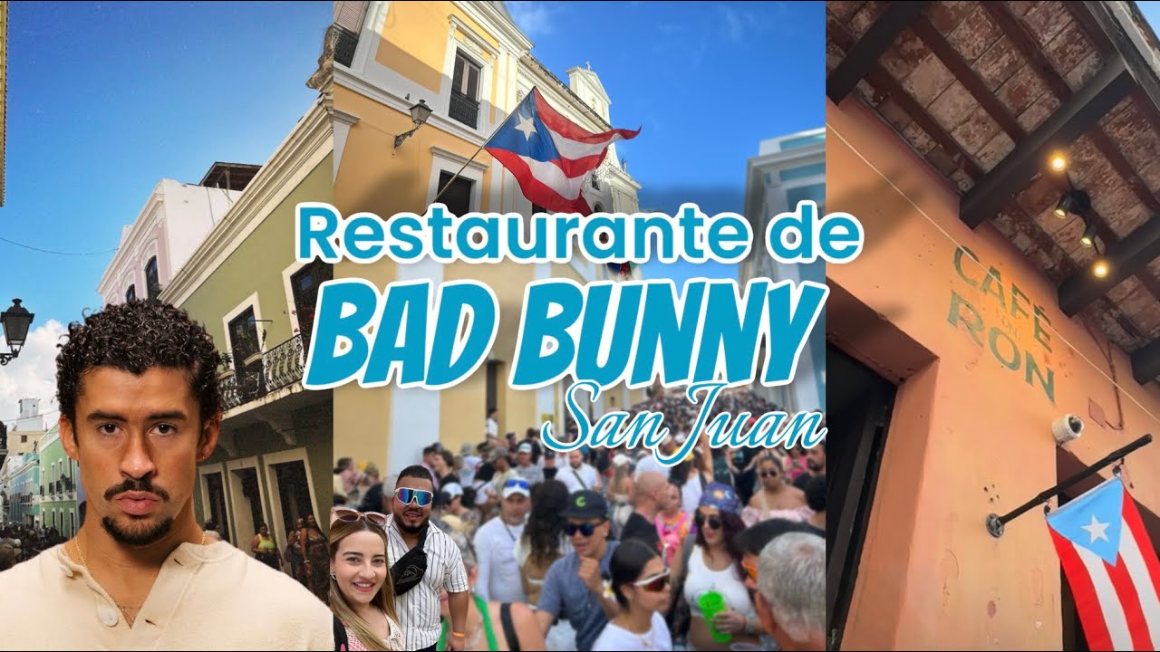 Visitando el nuevo restaurante de Bad Bunny en Viejo San Juan: Café con Ron. Sanse 2025